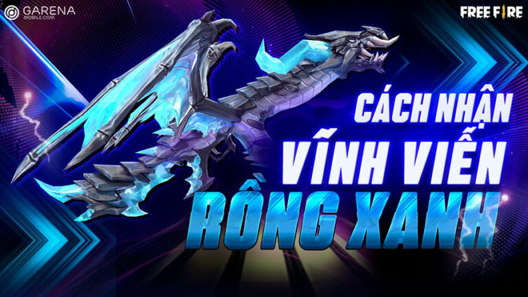 AK Rồng Xanh Free Fire LV7 ️ Vòng Quay Nhận Miễn Phí
