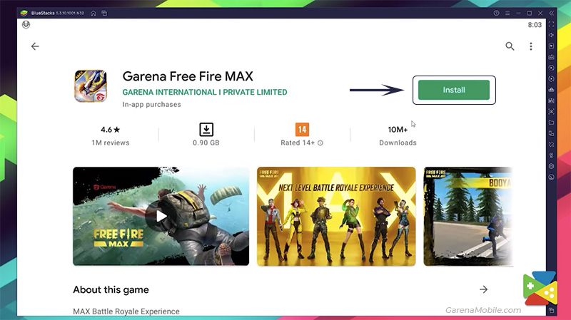 Tải Về Free Fire Max Trên Cửa Hàng Google Play