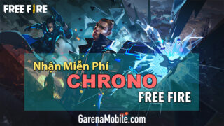 Nhận Miễn Phí Nhân Vật Chrono Free Fire Cùng GarenaMobile.com