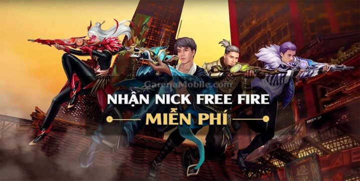 Nhận Nick Free Fire Miễn Phí