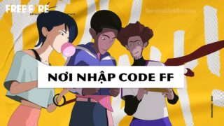 Nơi nhập code FF trang nhập code Free Fire