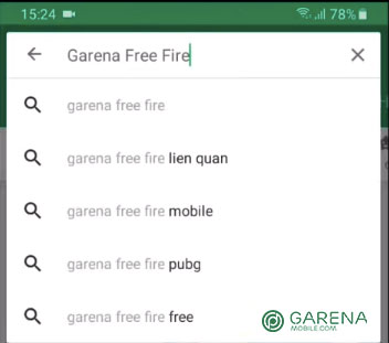 Tìm kiếm Garena Free Fire